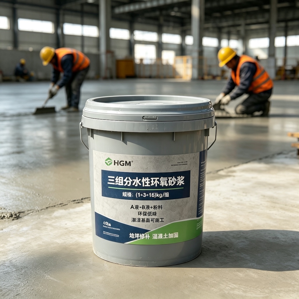 萍乡三组份水性环氧砂浆